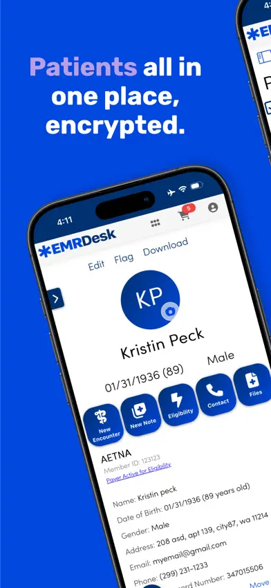 EMRDesk screenshot 1