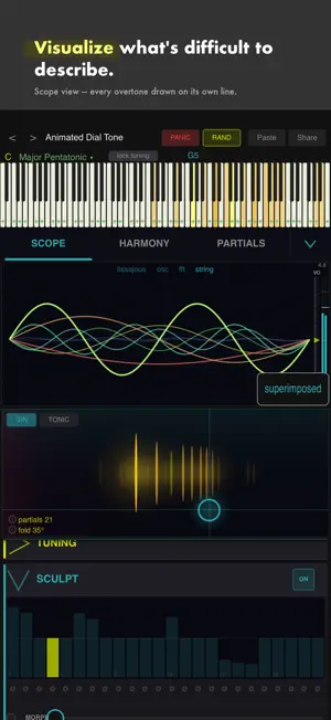 Beat Kitchen Harmonic Synth screenshot 1