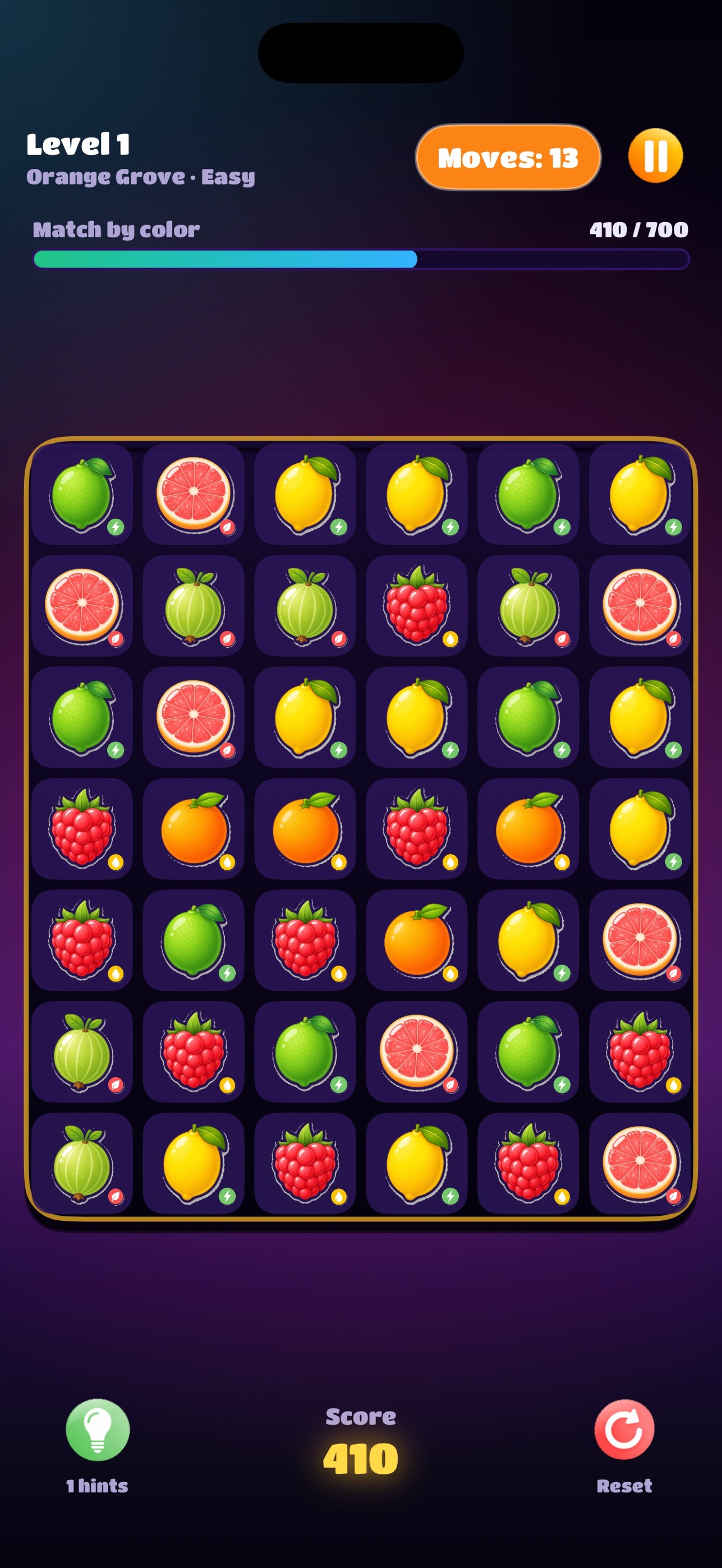 Screenshot 1 of Citrus MatchQ