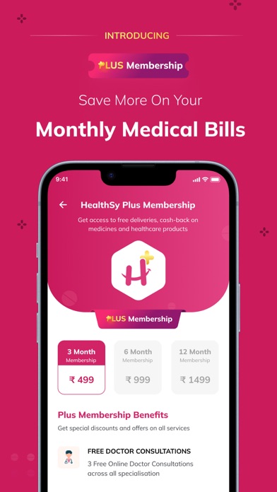 HealthSy - Healthcare App Screenshot