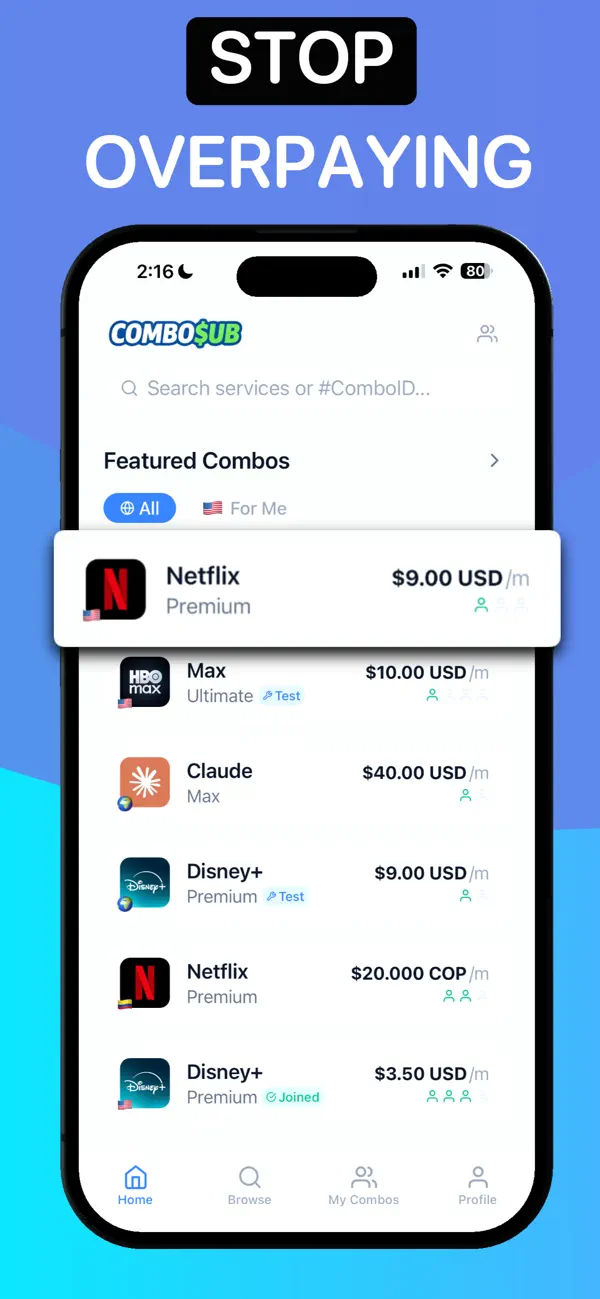 #1. ComboSub: Split & Save (iOS) De: Oscar Oviedo