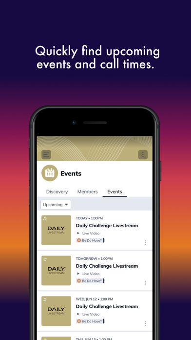 Jim Fortin Community iPhone screenshot 3 - Lifestyle app