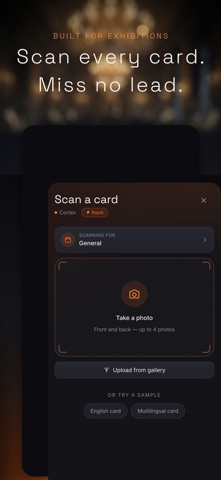 ZapCard - Card Scanner Screenshot 1 of 6