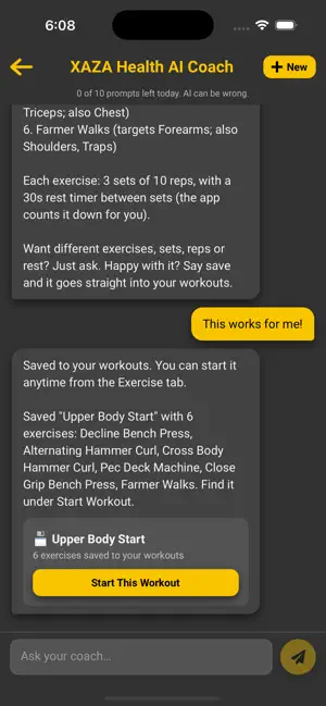 XAZA Health screenshot 3
