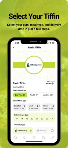 Tiffin Xpress screenshot