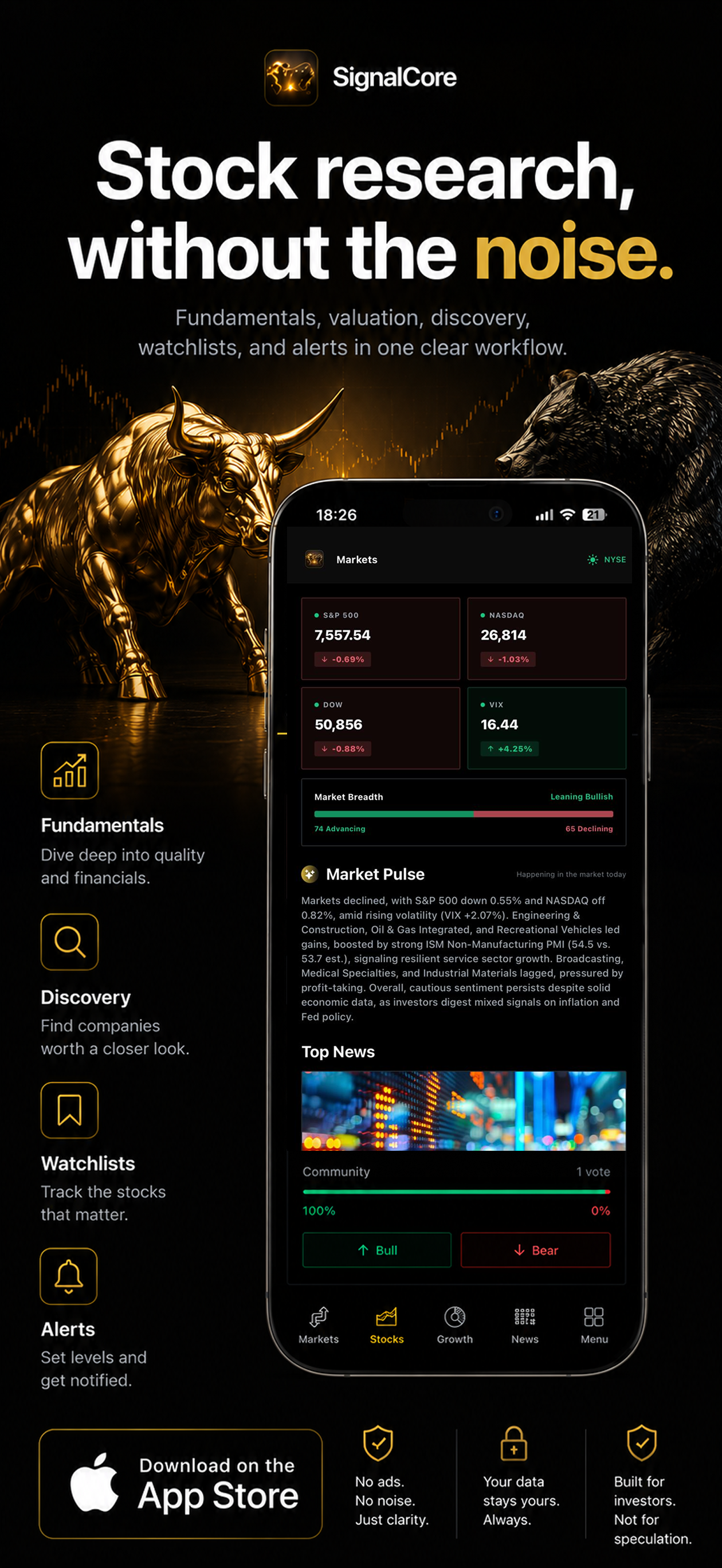 SignalCore Smarter Investing screenshot 3