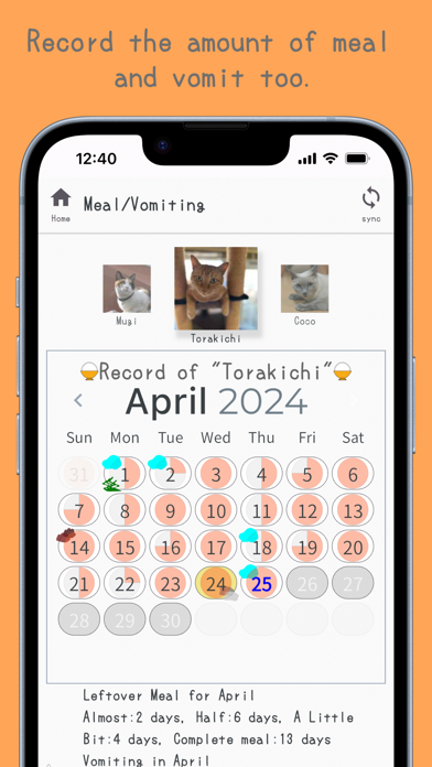 OgenkoCat - Poop Calendar Screenshot