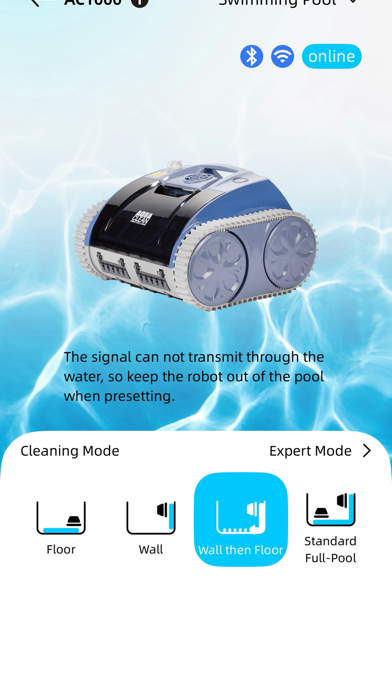 Screenshot 2 of Aquaclean Robot App