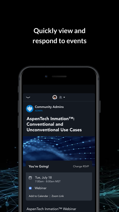 AspenTech® Global Community iPhone screenshot 3 - Social Networking app