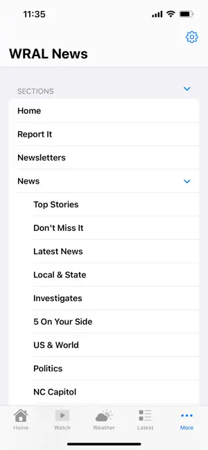 WRAL News Mobile iPhone screenshot 5