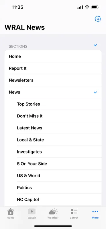WRAL News Mobile screenshot 5 of 6