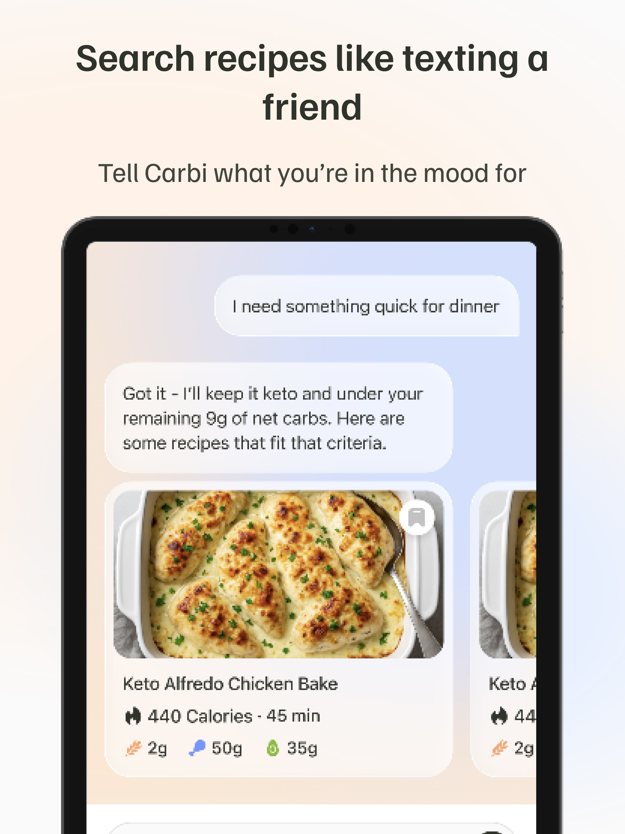 Carbi: AI Cal & Carb Manager screenshot 16