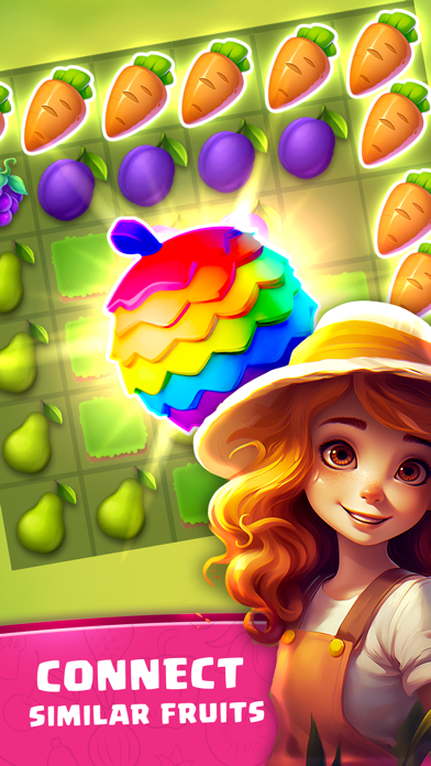 Fruits Bond - Match & Link Screenshot
