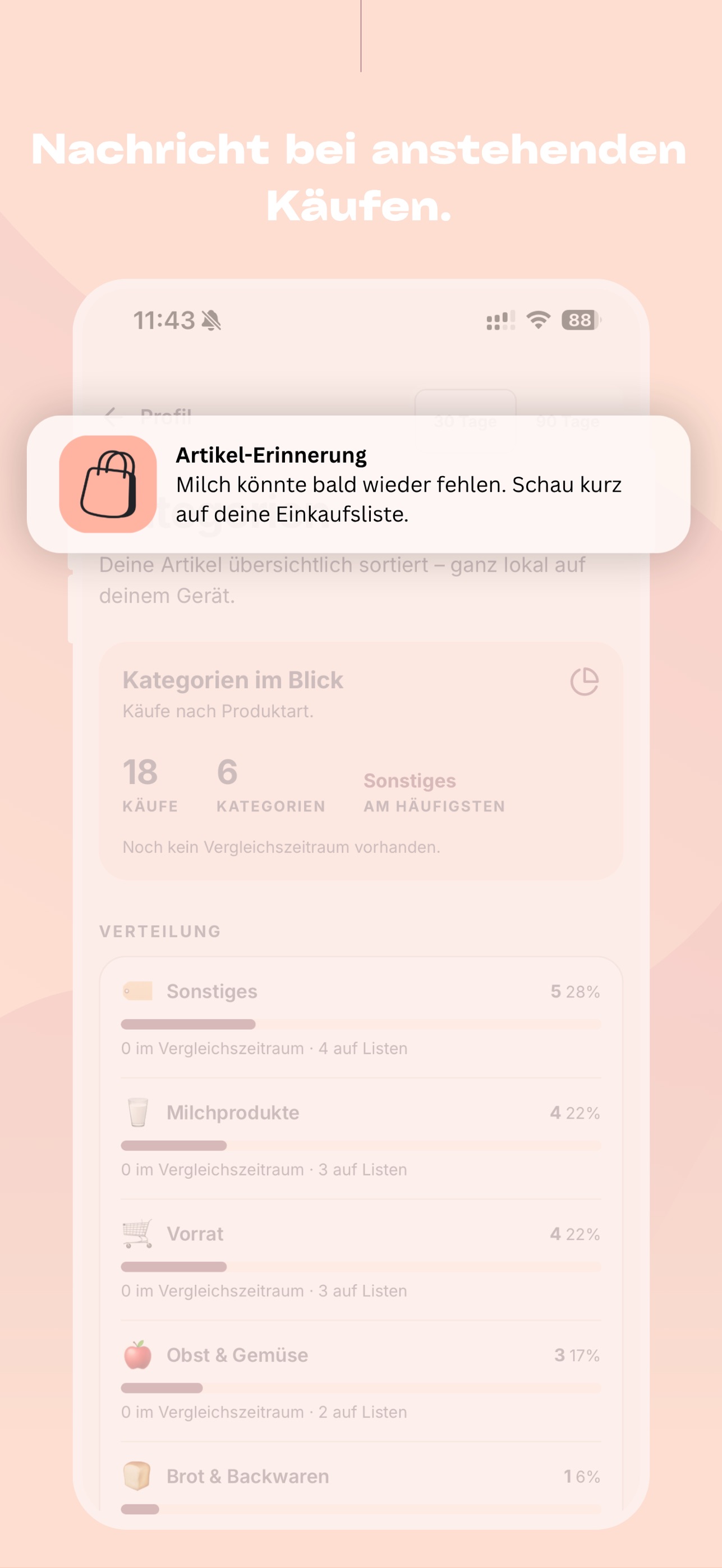 Screenshot 4 of GrabMe: Einkaufsliste