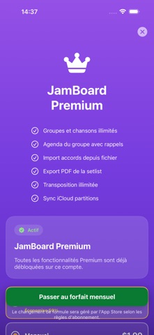 JamBoard - Setlists & Accords screenshot