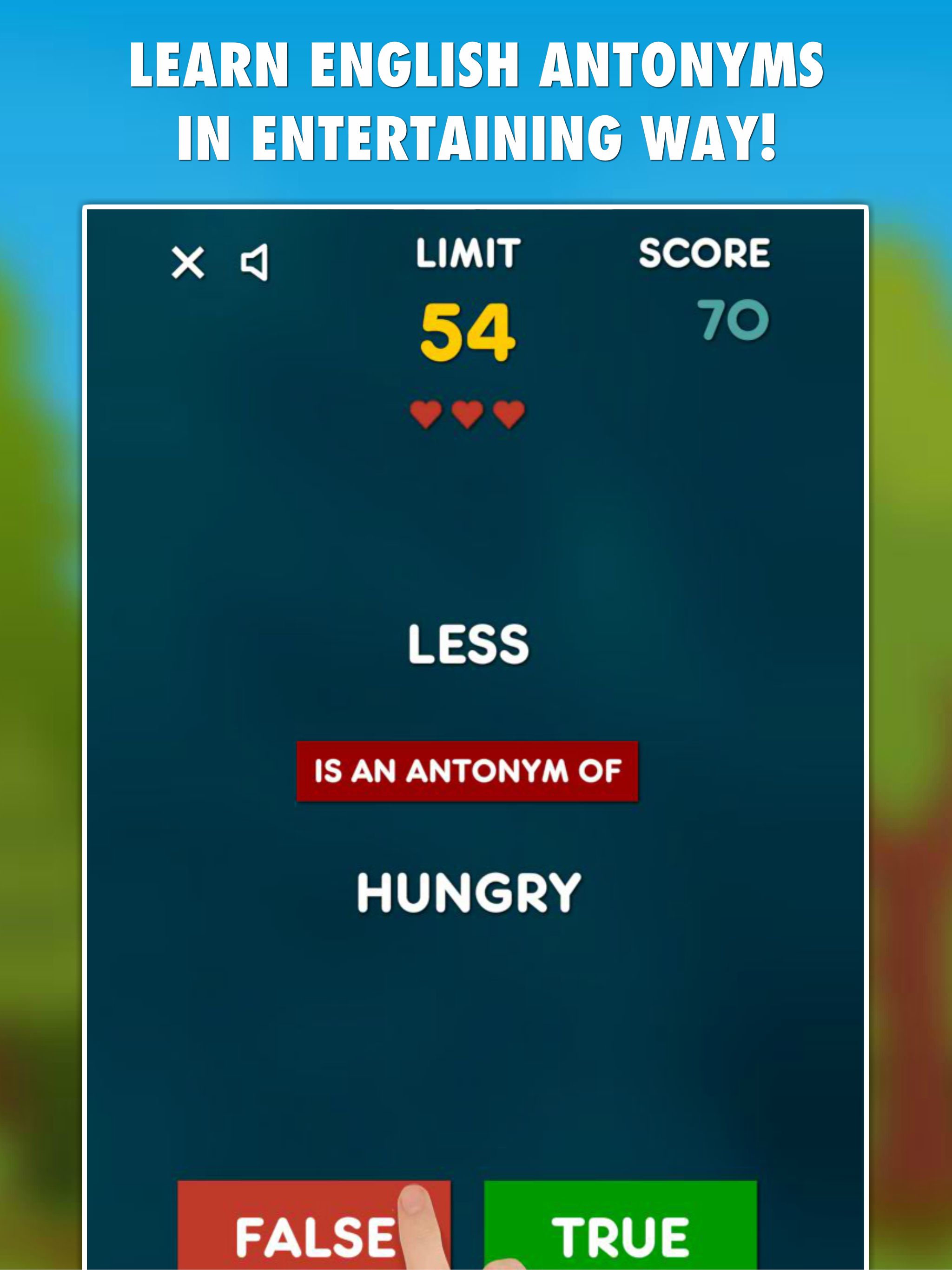 Antonyms PRO