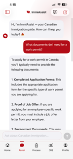 ImmiAssist screenshot 3