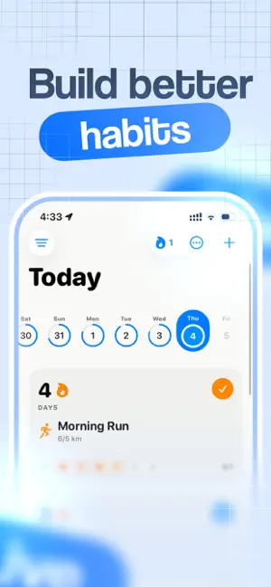 Yot: Habit Tracker & Widget screenshot 1