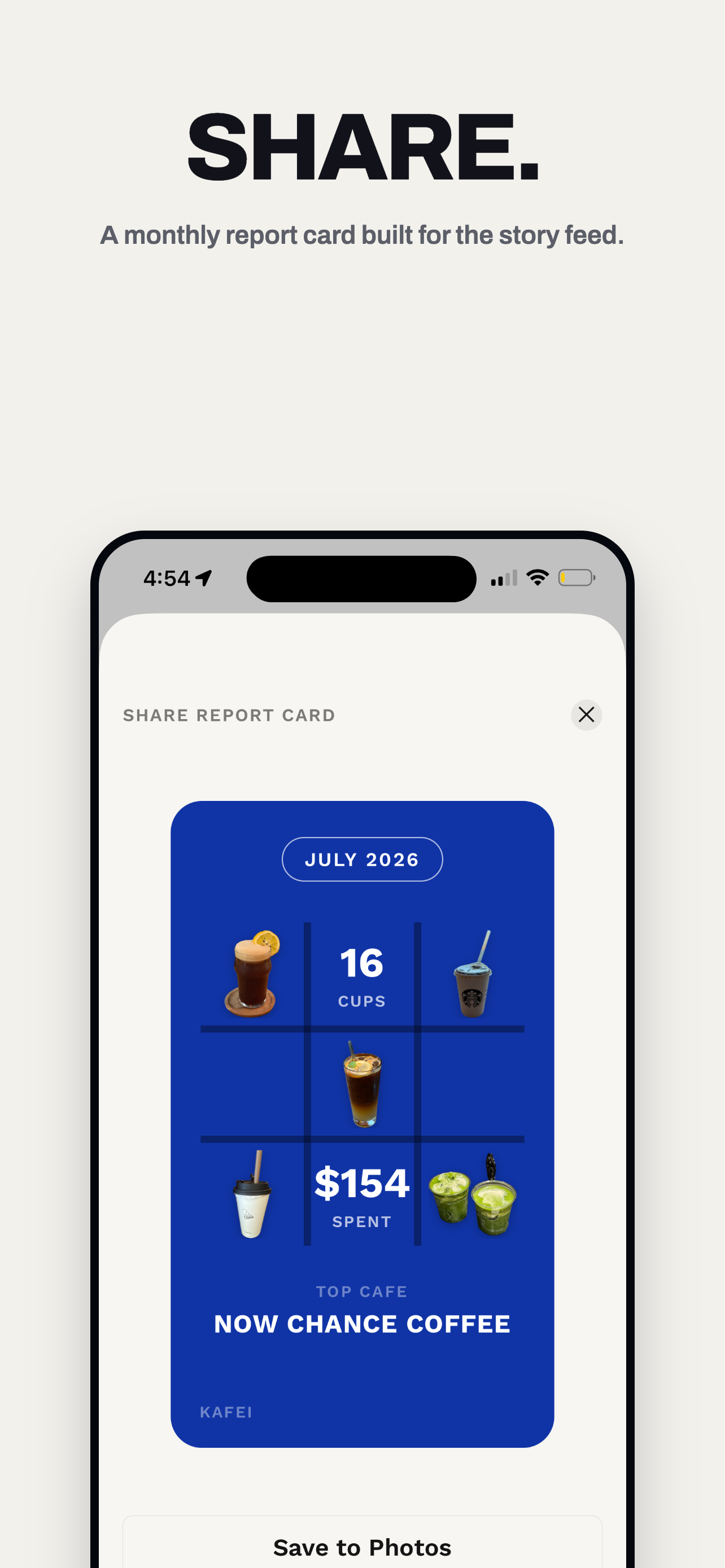 Kafei: Coffee Diary screenshot 6