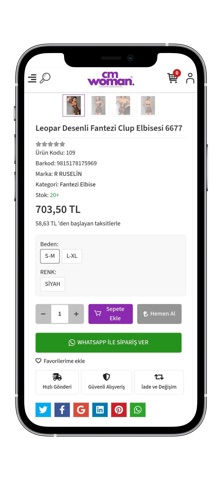 CM Woman screenshot