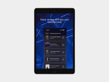 Dance One Radio iPad screenshot