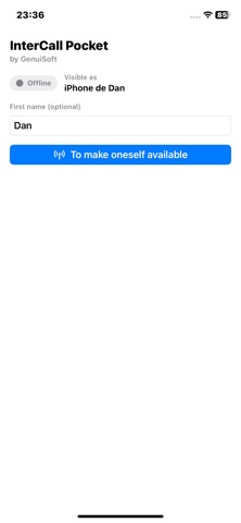 InterCall Pocket Screenshot 2 of 4