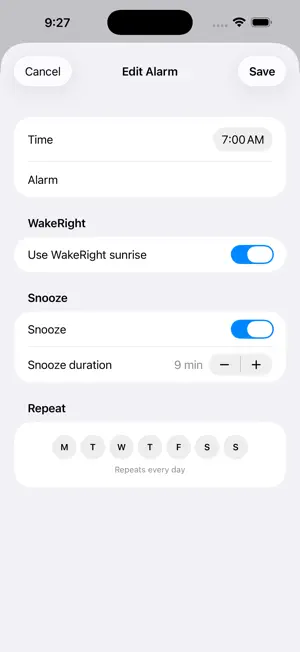 WakeRight screenshot 1