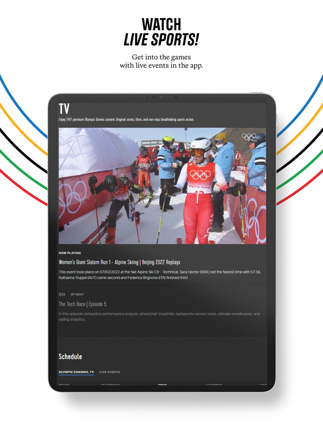 ‎Olympics: Live Sports & News Screenshot