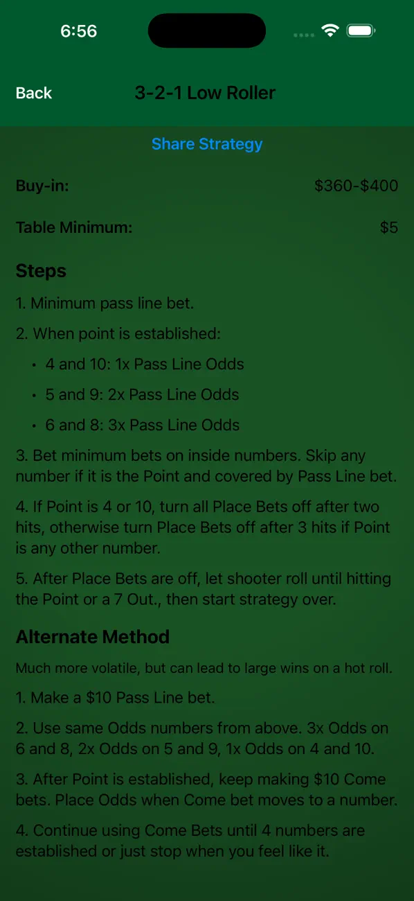 #1. Oh Craps! (iOS) Ved: Marco Salsiccia