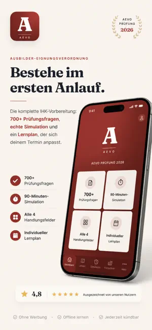 Aevo AdA-Schein IHK Prüfung screenshot 1