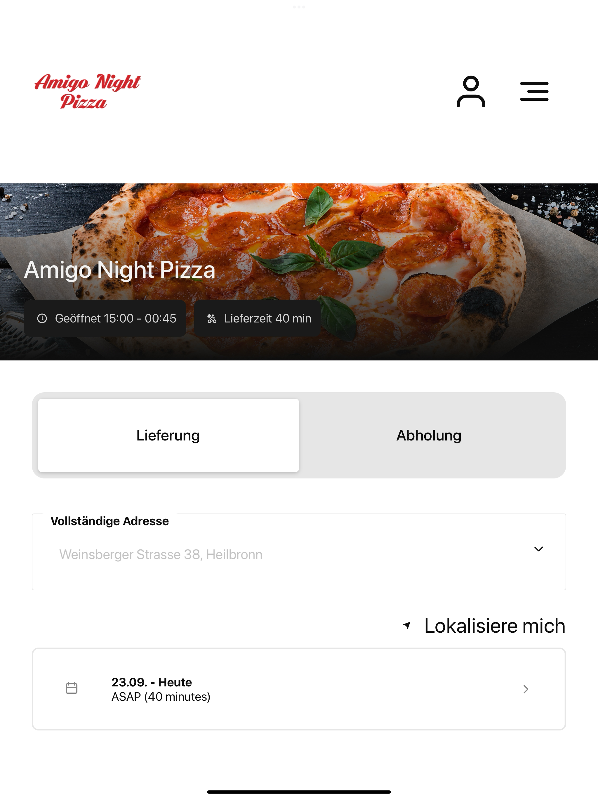 Amigo Night Pizza
