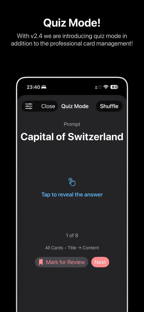 CardStar 闪卡制作应用截图