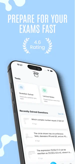 Ozard: AI Study Companion iPhone screenshot 1