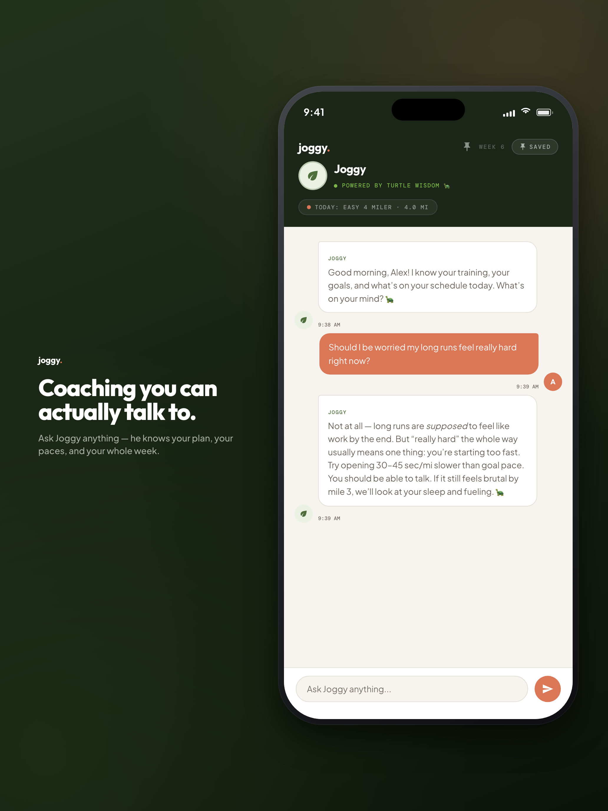 Joggy: AI Running Coach screenshot 8