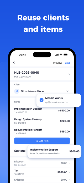 Invoice Maker: InvoiceFolio Screenshot 7 of 7
