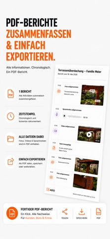 ADo Außendienst Dokumentieren screenshot