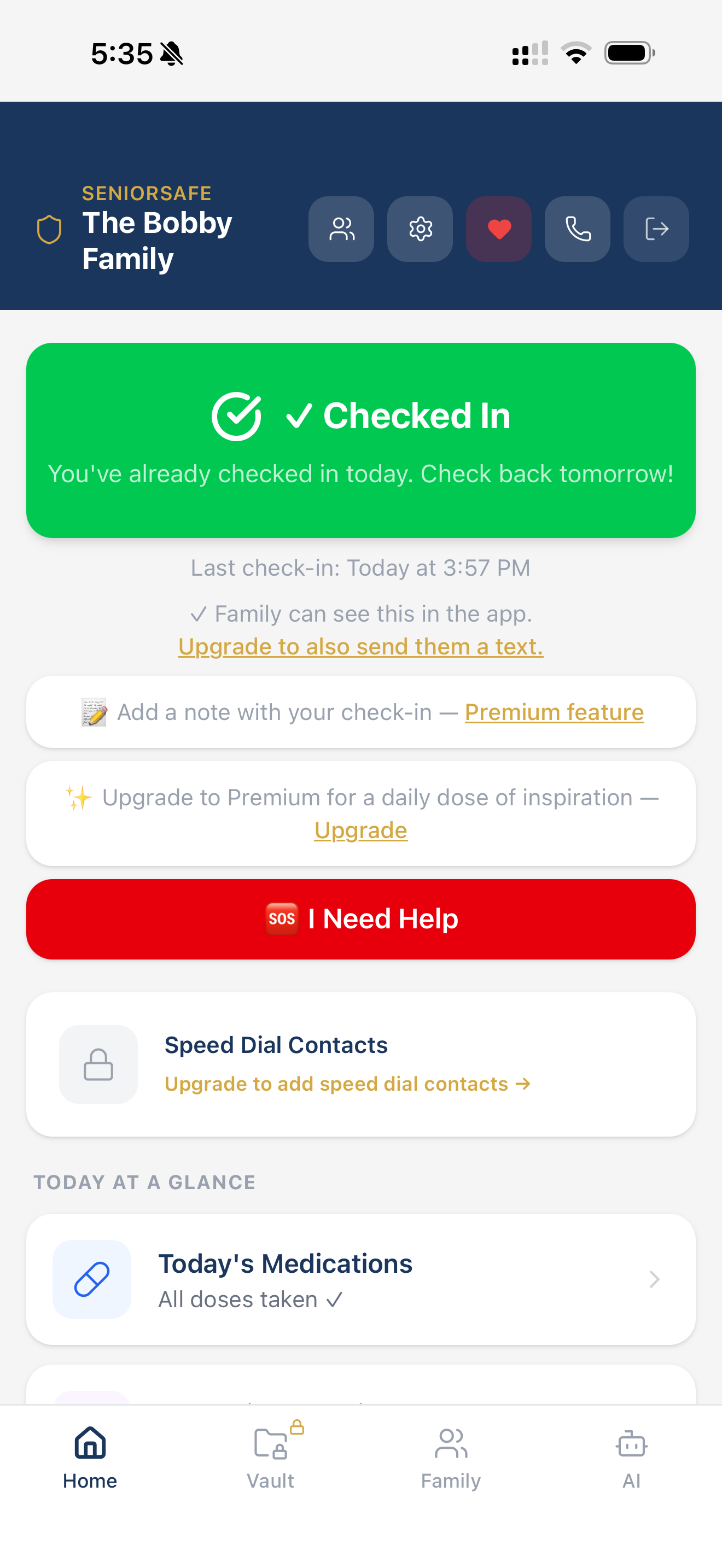 SeniorSafe App screenshot 7