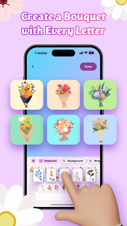 Flower Language Keyboard Color