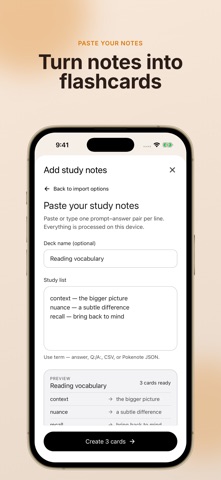 Pokenote: Study Flashcards Screenshot 1 of 4