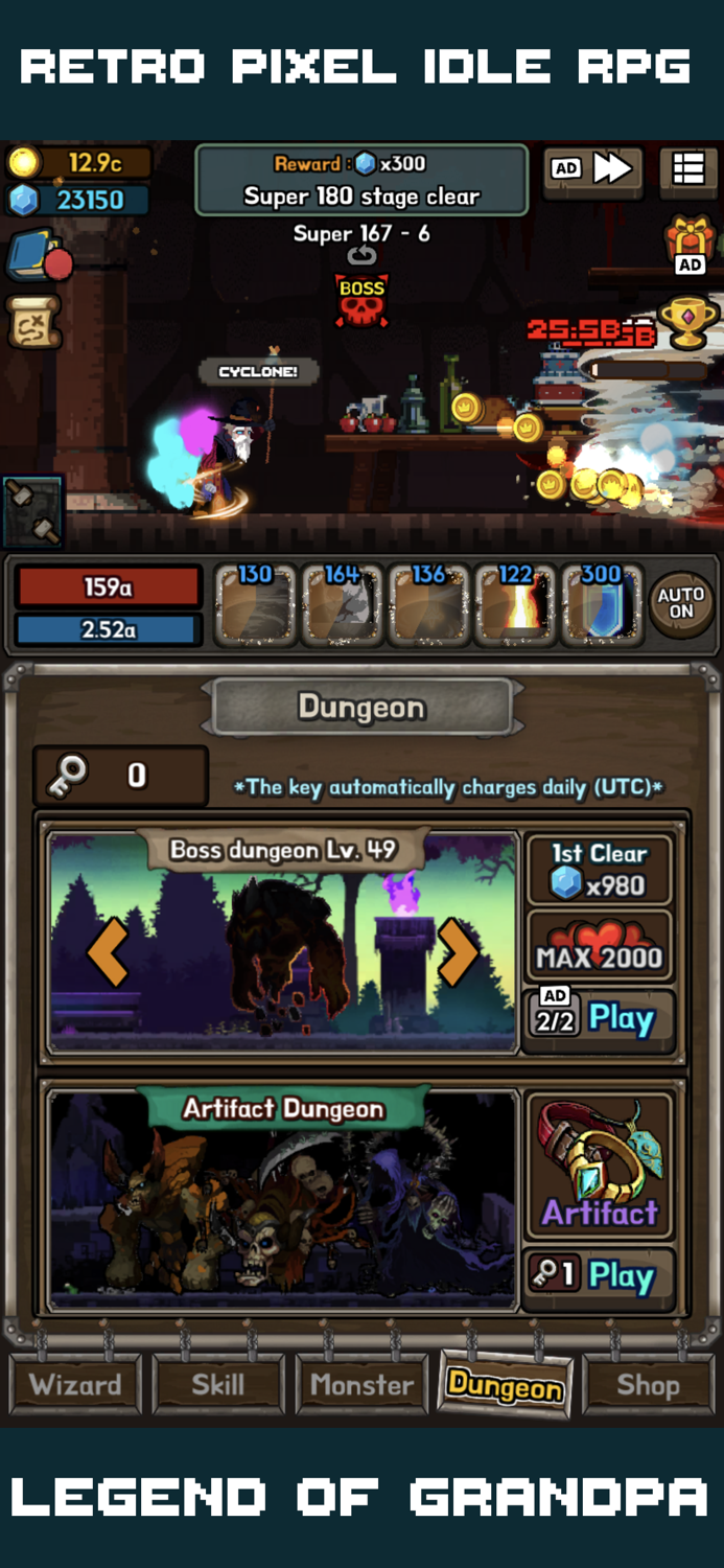 Legend of Grandpa  Idle RPG