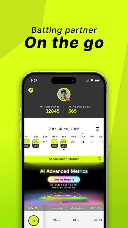 #4. b4-app: AI Batting Partner (iOS) 来自: KeepTossingLab