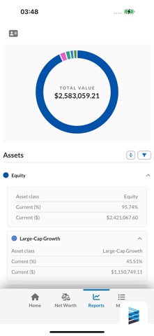 Envestnet Client View Screenshot 2 of 2