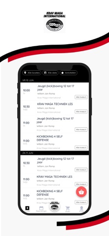 KRAV MAGA INTERNATIONAL screenshot