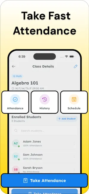 Attendace Tracker - AttendLog screenshot 3