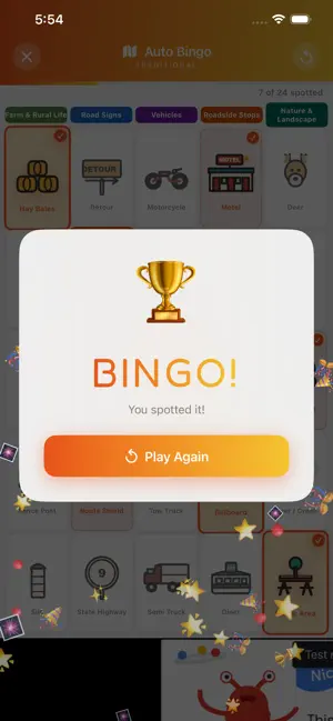 Auto Bingo - Car Game screenshot 3
