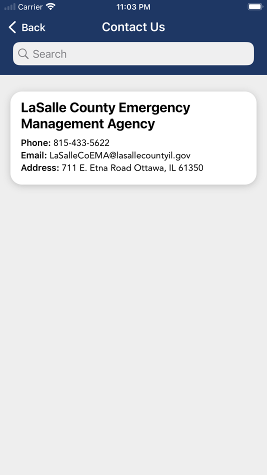 #3. LaSalle County EMA Illinois (iOS) 来自: LaSalle County EMA