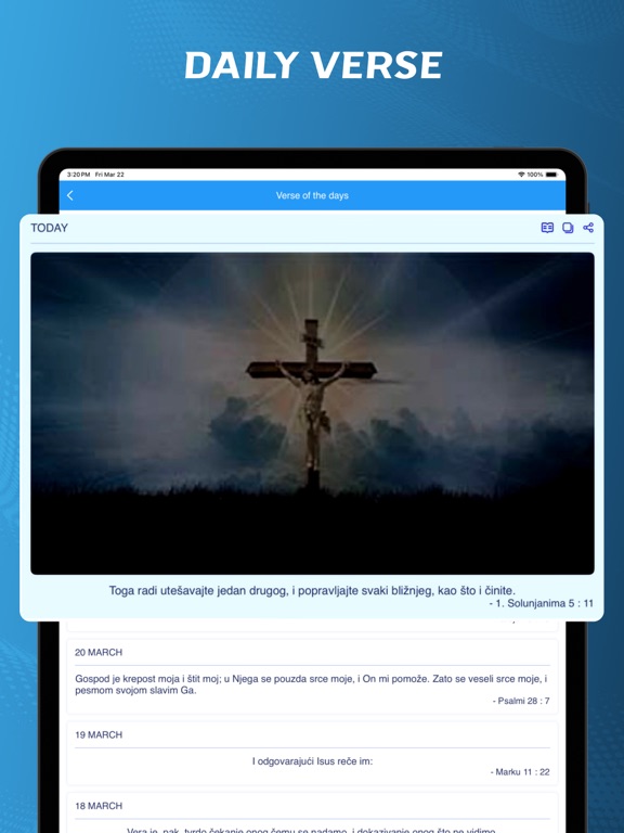 Serbian Bible iPad screenshot 6 - Reference app