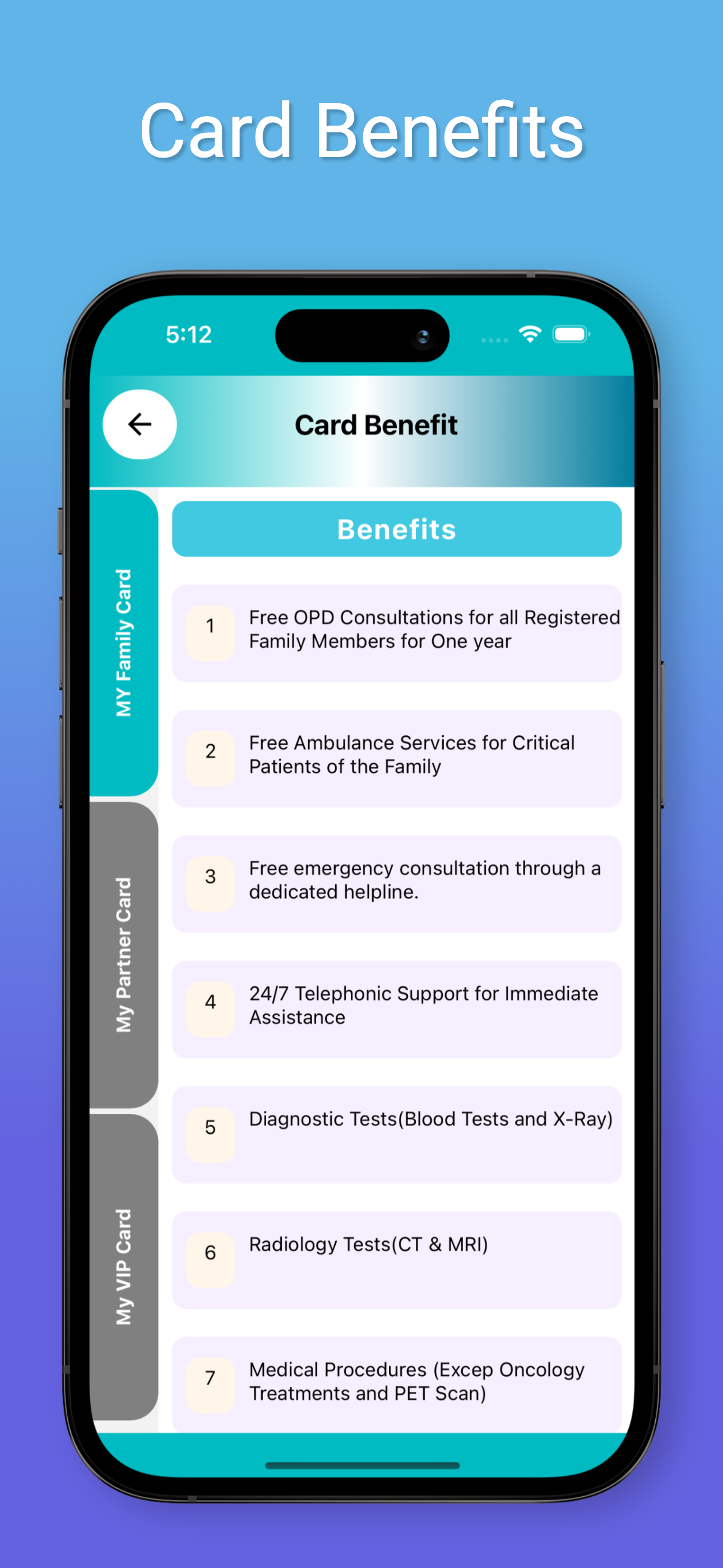 Membership Card Healthcare screenshot 8