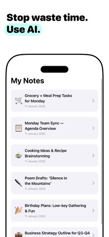 Notebook : AI Note Taker LM Screenshot 3 of 6