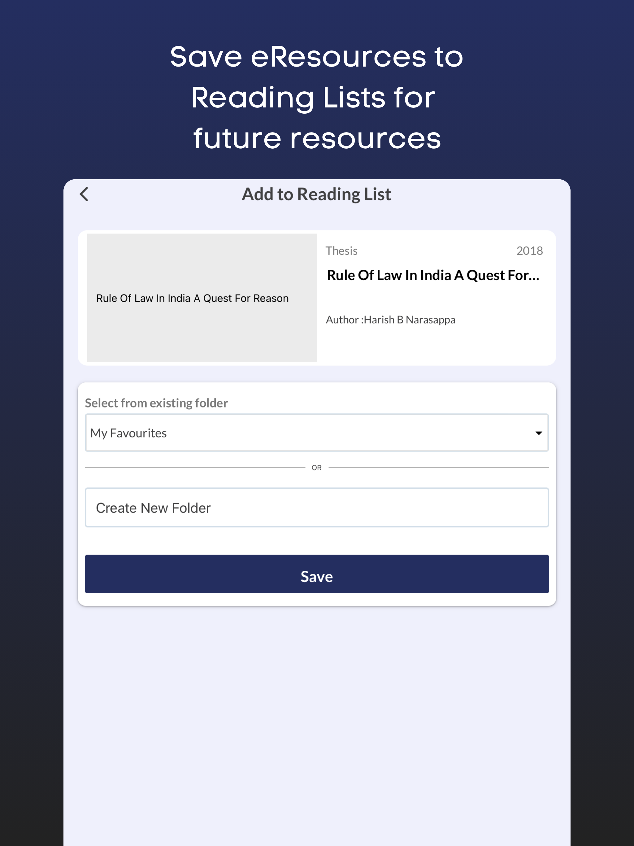 HPNLU eLibrary screenshot 13